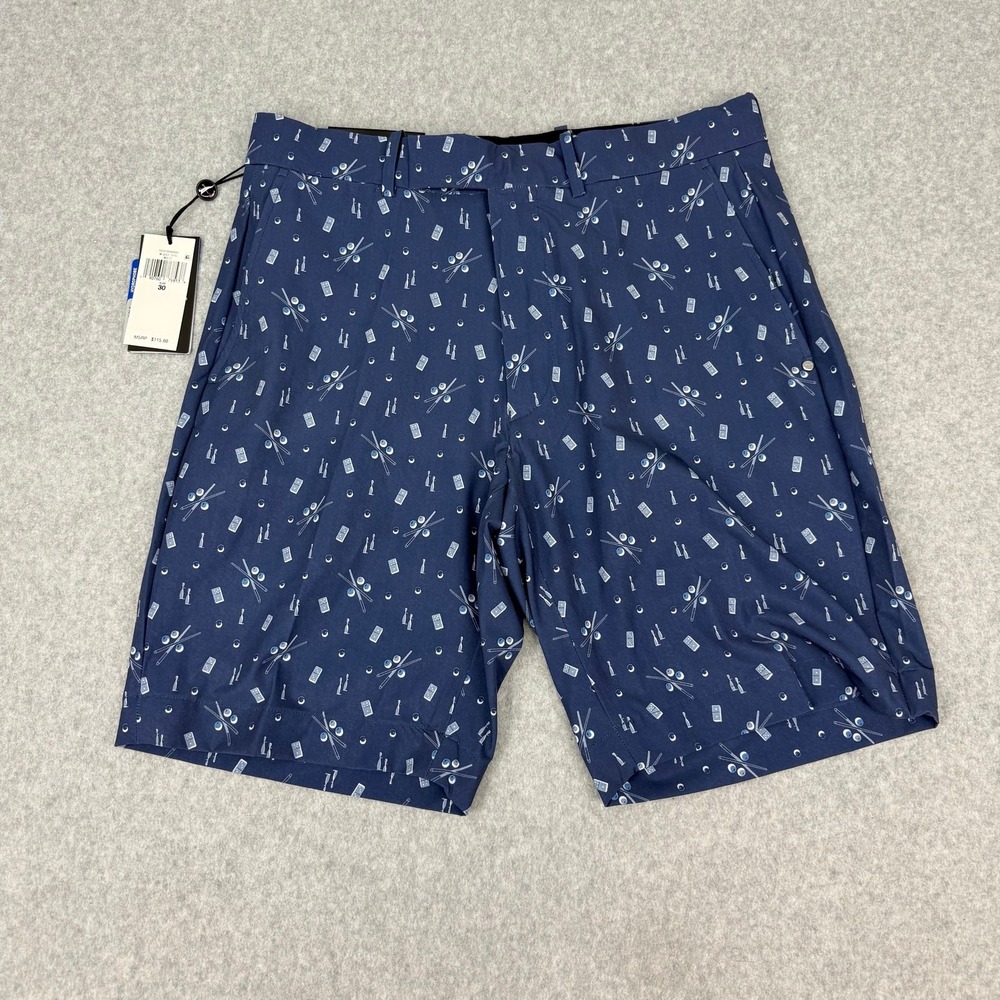 RLX Ralph Lauren Shorts Men's 30 Golf Cypress Print Tailored Fit‎ Billards